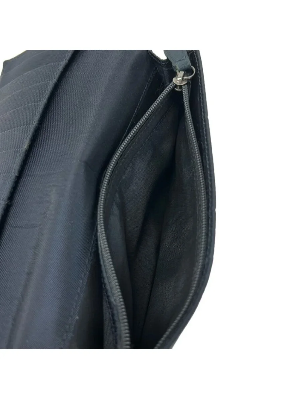 Dior Wallet Logo Glam Dark Navy Ivory